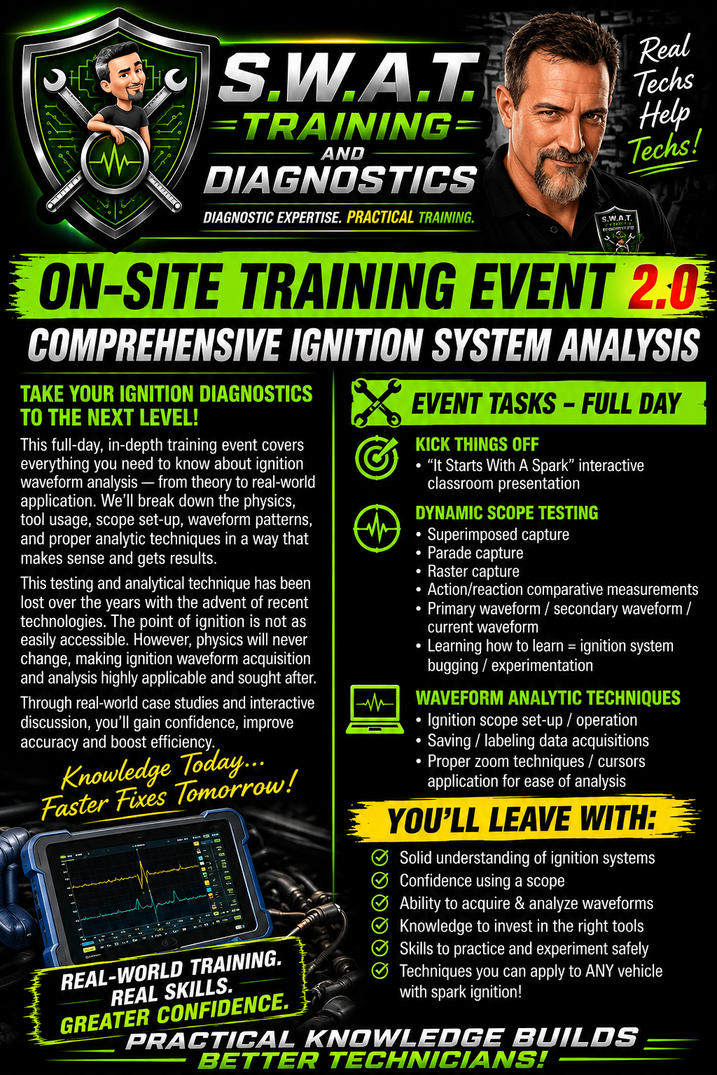 Comprehensive Ignition System Analysis class flyer